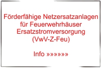 Frderfhige Netzersatzanlagen fr Feuerwehrhuser Ersatzstromversorgung (VwV-Z-Feu)